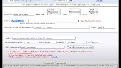 VA3MCT Using Templates in Winlink Express