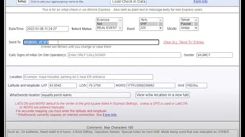 VA3MCT Using Templates in Winlink Express