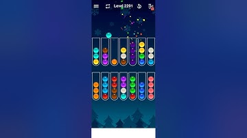 Ball Sort   Level 2201