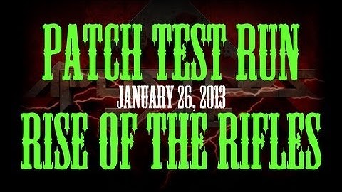 Official Black Ops 2 Patch TESTED - January 26, 2013