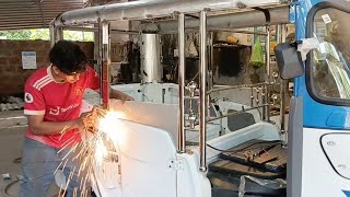 Bajaj WEGO ev auto Body working video 🔥 