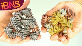 1845 zen magnets  = TREFOIL KNOT - Fun with magnets - Quick Oddly Satisfying ASMR Tutorial