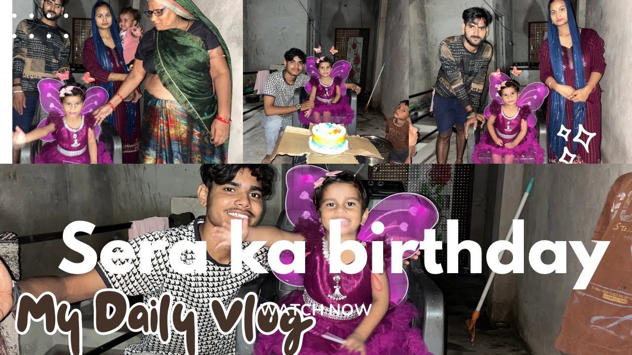 Hamne sera Ka birthday manaya 🎂