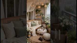 Cozy Balcony Evening | Calm &amp; Aesthetic Relaxing Moment