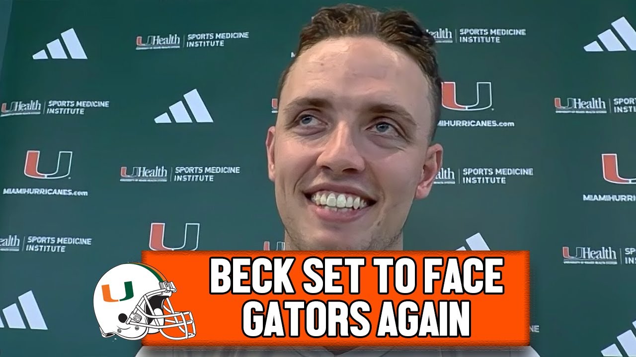 Carson Beck on Facing Florida, Playing Gators Again in Rivalry Game & Strong Start From Offense