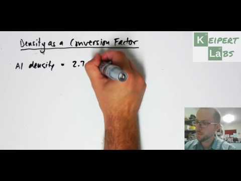 Density as a Conversion Factor