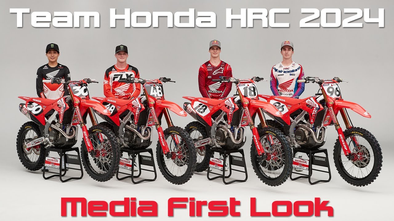 Team Honda HRC 2024 Media First Look! YouTube
