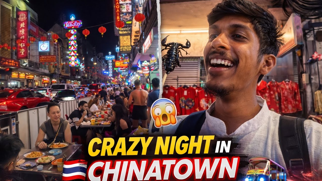 Solo Exploring Chinatown Bangkok on Budget
