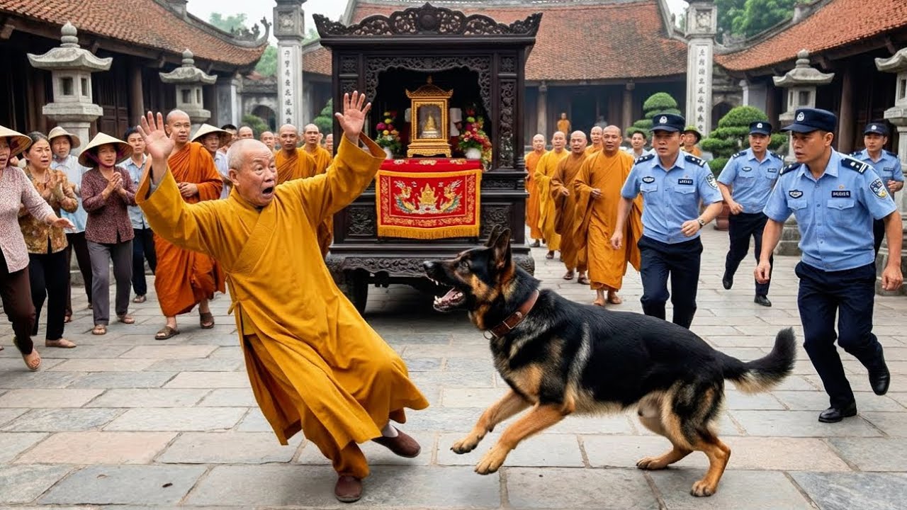 Chú Chó Lao Vào Chặn Đường Tiễn Xá Lợi Phật Ra Sân Bay Và Hé Lộ Bí Mật Ẩn Sau Ở Trung Quốc