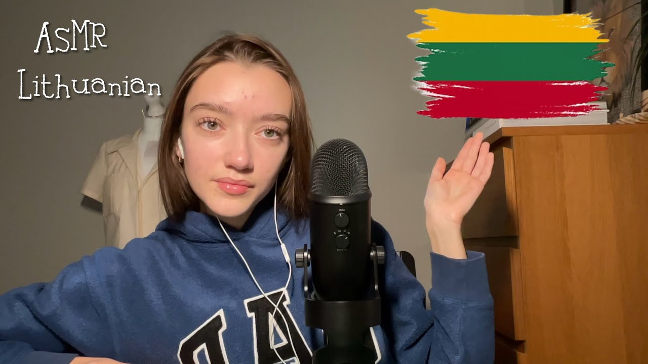 ASMR Teaching you Lithuanian | Lietuvių Kalba | Clicky Whispers