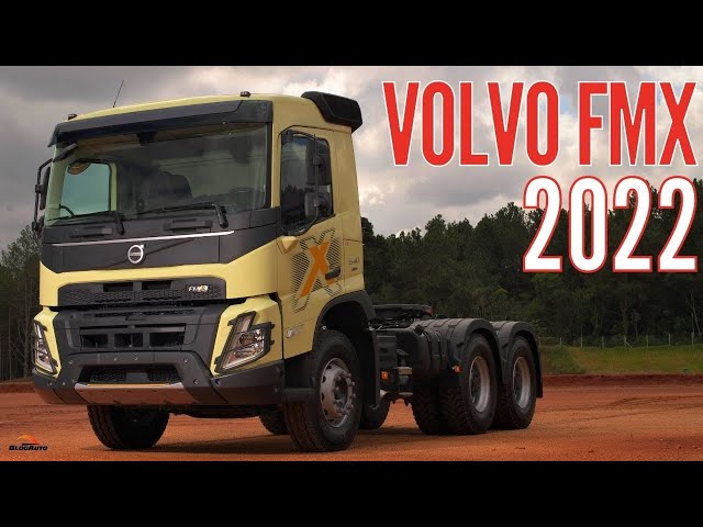 VOLVO FMX 540 2022 para enfrentar operações off road 