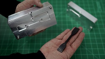 Making An ASTM Plastic Tensile Test Specimen