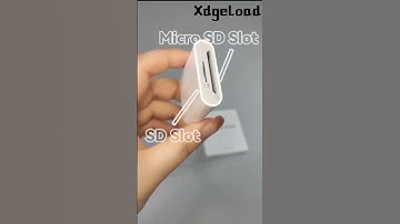 USB C SD Card Reader for iPhone 15 16/iPad/MacBook/Mac, xdgeLoad USB-C Type C SD Reader Supports SD