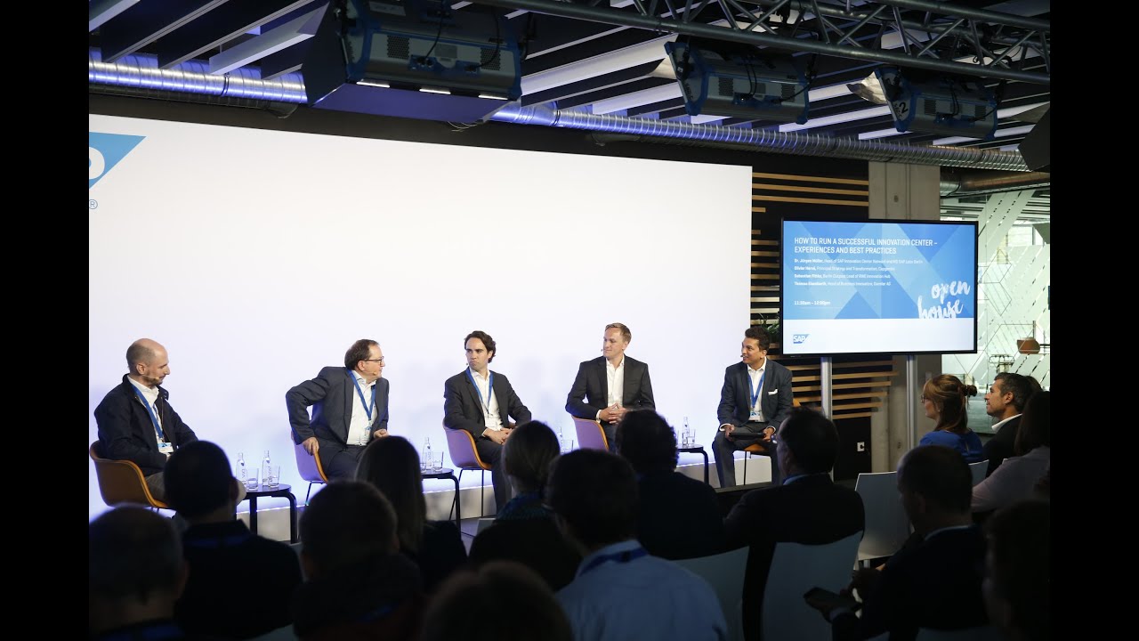 How To Run A Successful Innovation Center Experiences And Best Practices Open House Sap Potsdam Youtube