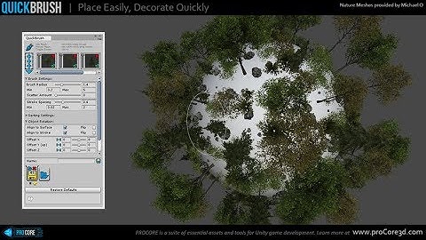 Unity Asset Store Pack - Prefab Placement Brush Tool (Download link in description)
