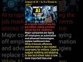 AI Taking Over Jobs? Massive Layoffs Shock America!#breakingnews #usnews #viralnews