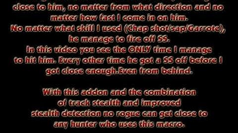 Antirogue Hunter Macro cinepac Xvid comp