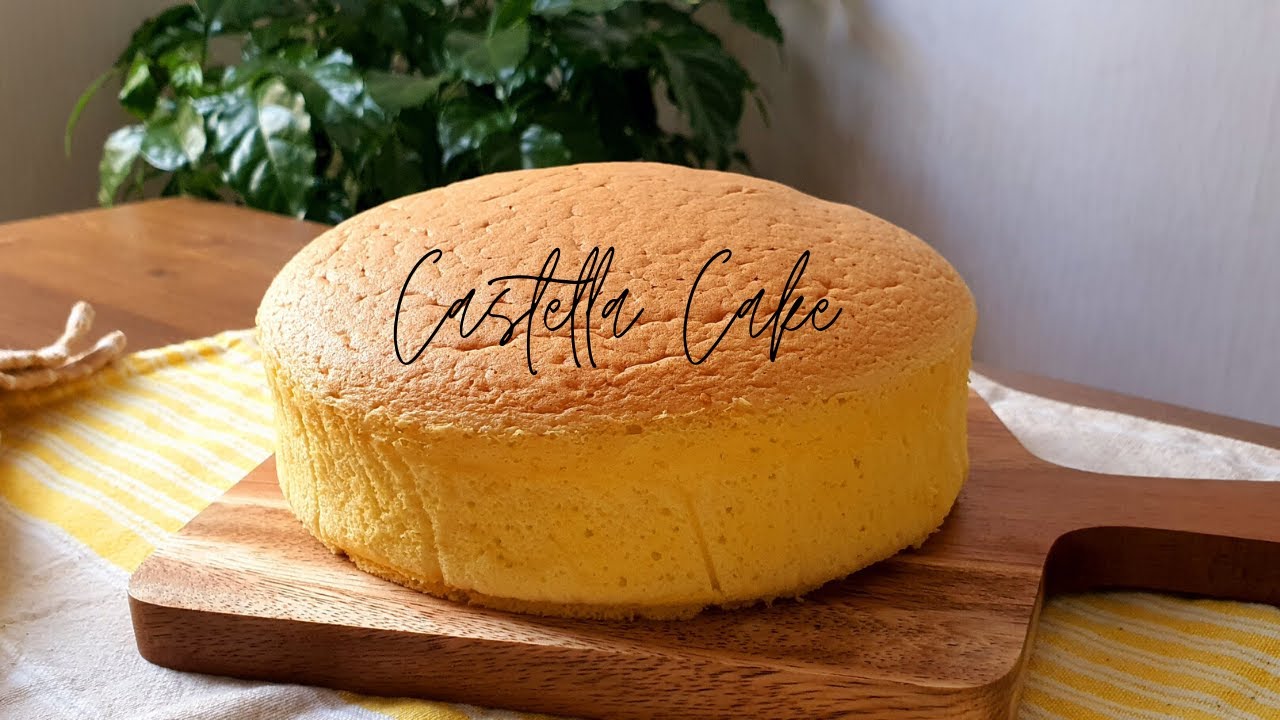 Taiwanese Castella Cake Easy Castella Cake Recipe 3 YouTube
