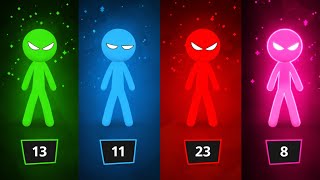 Stickman Party - Tournament Mode 1-4 Player Random | Gameplay Walkthrough MiniGames Update  screenshot 5