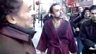 Dov Charney and His Father Fight