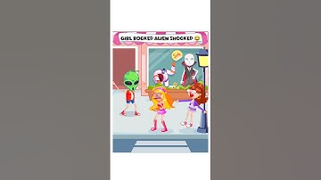 Alien prank: Impossible date 😍 Android X iOS #shorts
