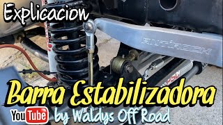 Explicacion  Barra Estabilizadora (Sway Bar) by Waldys Off Road screenshot 5