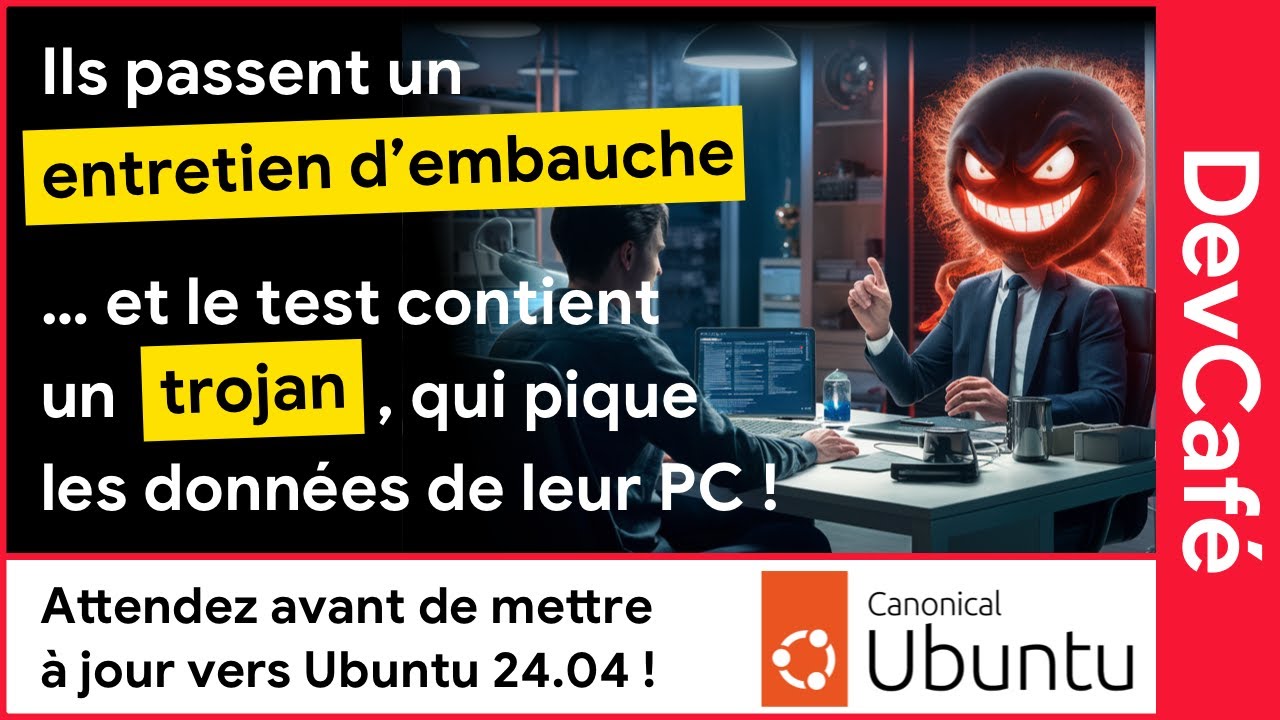 Test technique  ils passent un entretien dembauche on leur installe un trojan  DevCaf 2904