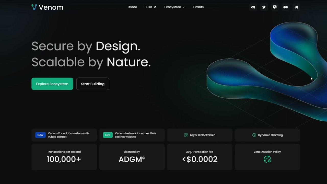 Meet Venom Blockchain!