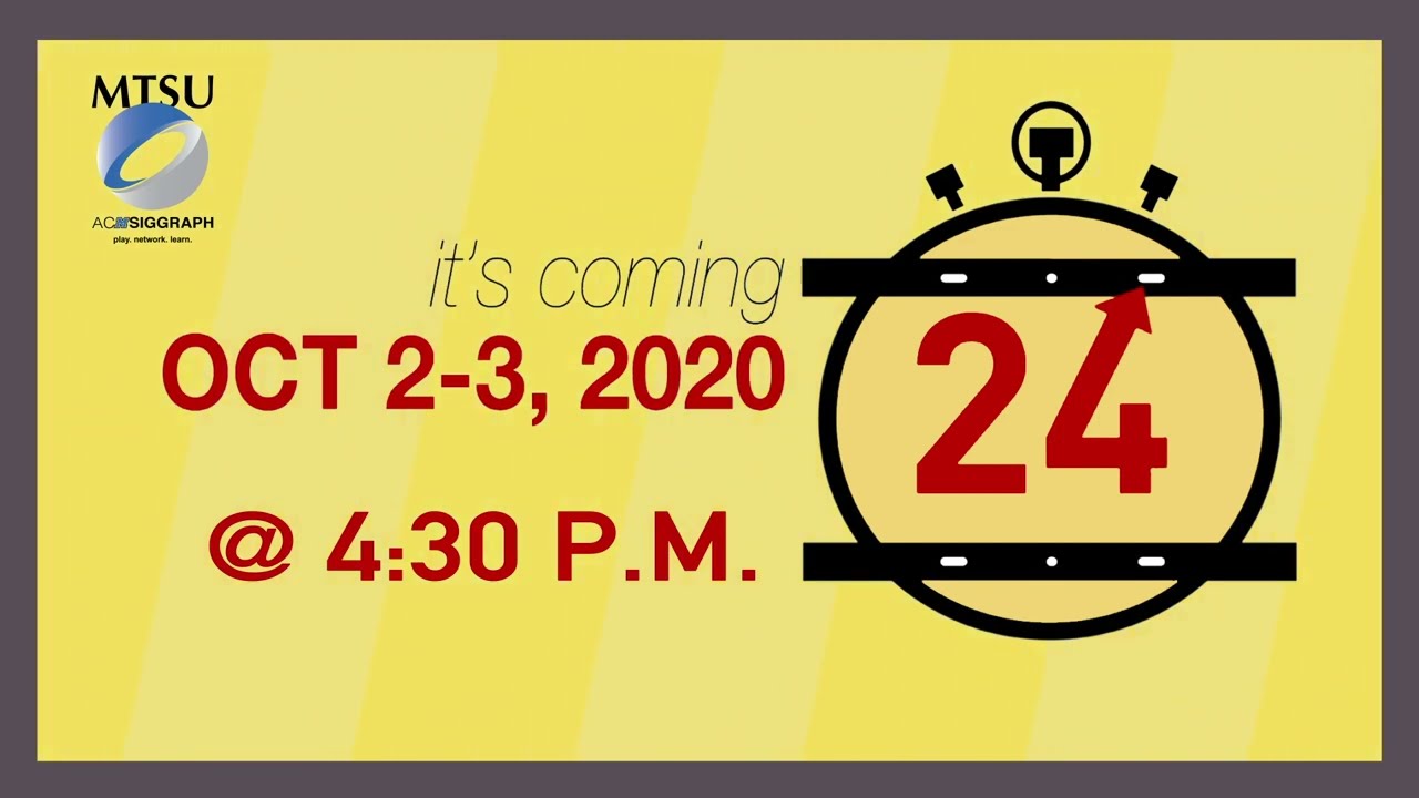 24-Hours Animation Contest Fall2020