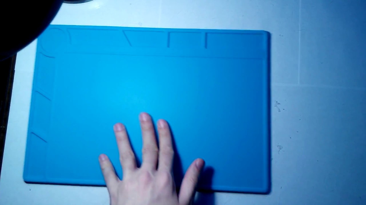 Термостойкий силиконовый коврик для паяльных работ - Тест на сгибание ...