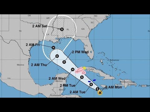 Tropical Storm Delta forms, expected to make landfall in Louisiana ...