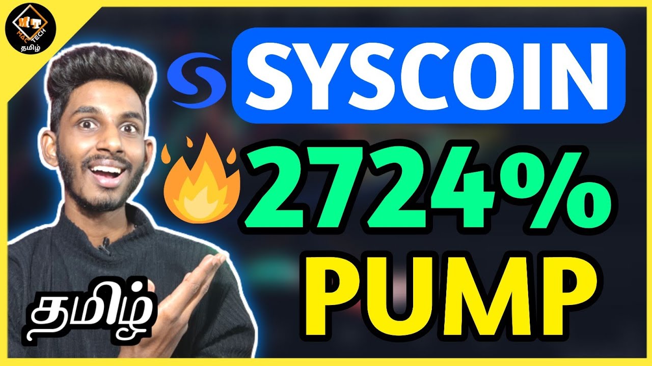 What Is Syscoin? Missed ADA Don't Miss This! 2700% Pump Coin 🔥🔥🔥 BItcoin Next Move? Mac Tech Tamil