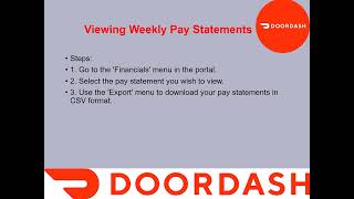 How to Access DoorDash Pay Stubs & W2s