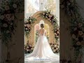 ✨ NEW! 3D Statement Arches | The Hottest Event Backdrop Trend 🔥 #shorts #eventdecor #wedding