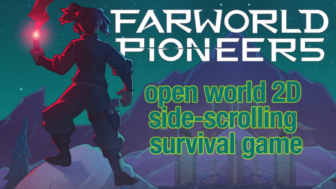 Farworld Pioneers open world 2D side-scrolling survival game