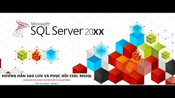 Backup And Restore Database MSSQL