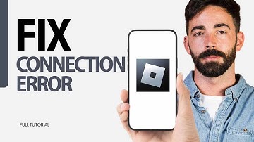 How To Fix Connection Error On Roblox Game App 2024