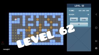 Classic Sokoban Level 62 | without UNDO | Solution 1 - 90