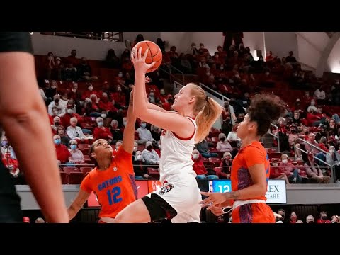 2021.11.14 Florida Gators at #5 NC State Wolfpack Women's Basketball