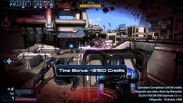 ME3 Multiplayer Four of a Kind Challenge - Human Infiltrator