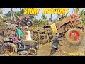 Tractor stuck in mud badly  john deere 5310  massey ferguson 241  mahindra 475 palleturi village