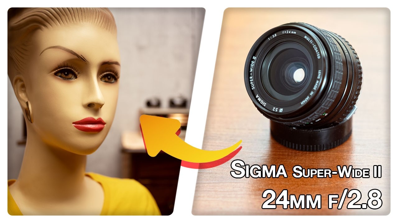 Classic lens test #7: Sigma Super-Wide II 1:2.8 f=24mm - YouTube