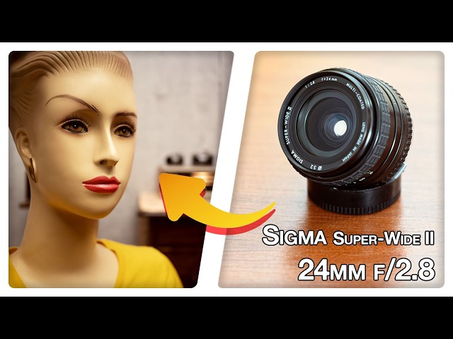 Classic lens test #7: Sigma Super-Wide II 1:2.8 f=24mm - YouTube