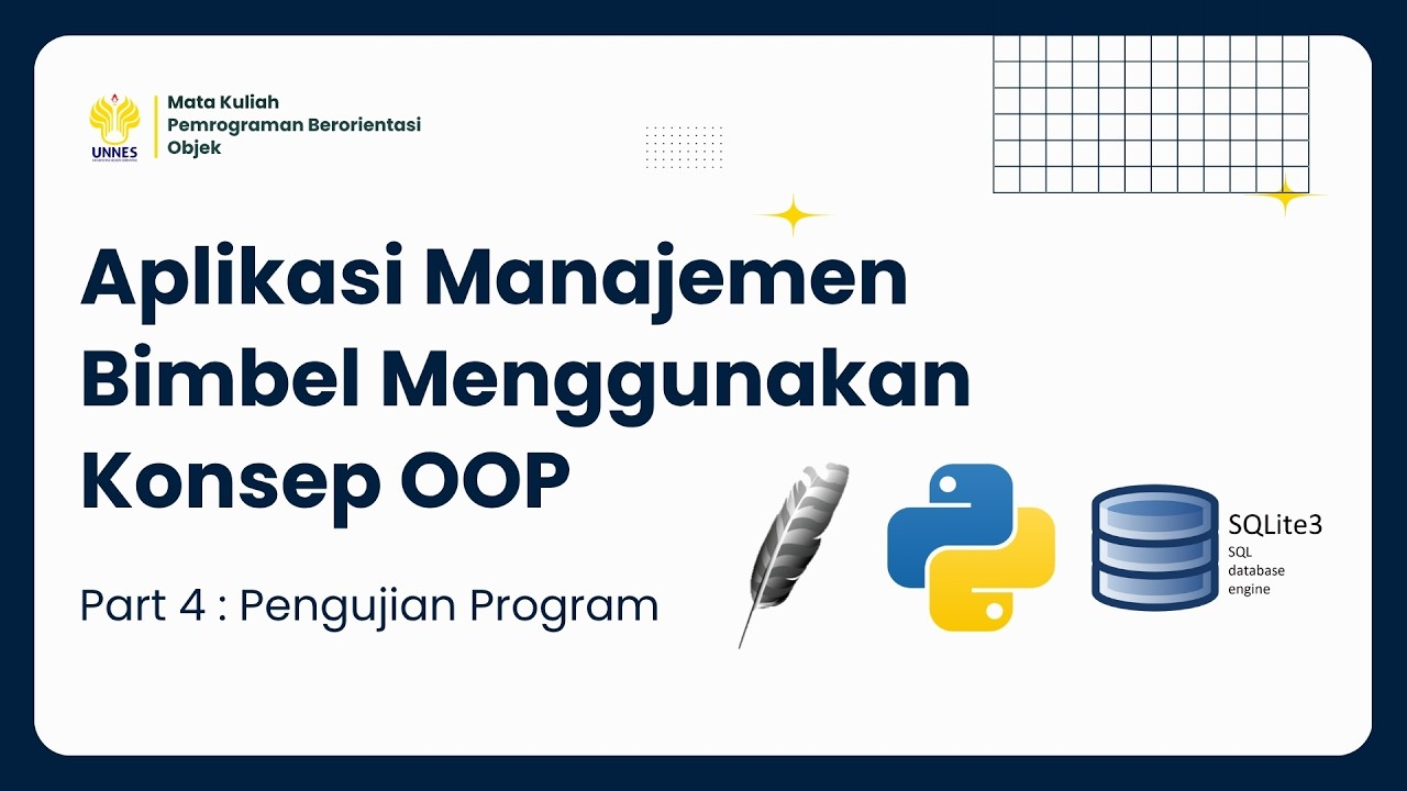 Part 4-Aplikasi Bimbel Berbasis Python - YouTube