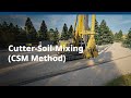 BAUER Maschinen GmbH – Cutter Soil Mixing (CSM Method)