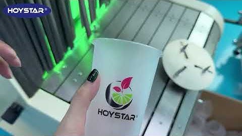 3 colors PET Cup screen printing machine with uv curing