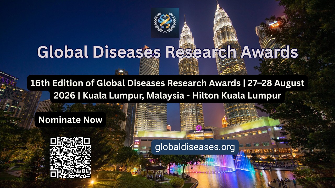 16th Edition of GDRA | 27–28 August 2026 | Malaysia - #worldresearchawards  #GlobalDiseases