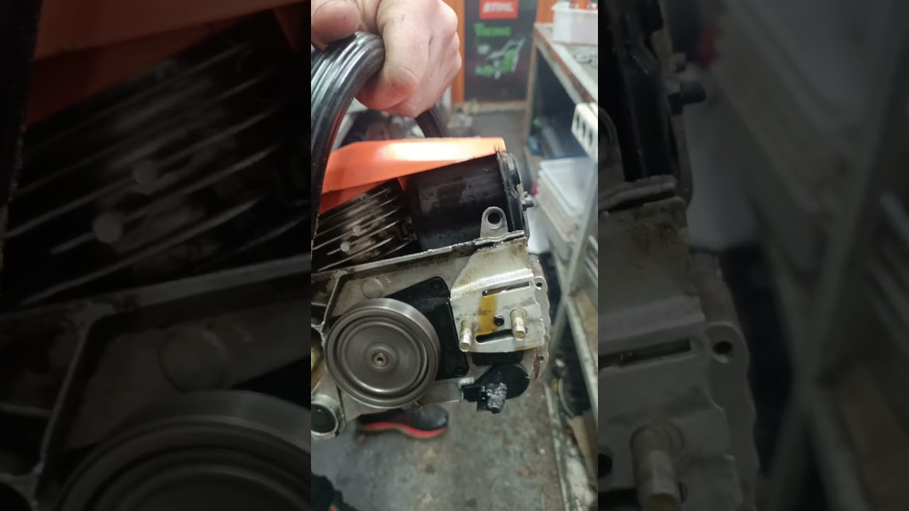 Cheap chainsaw oil pump... 