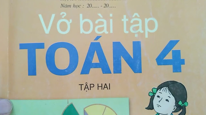 Giải bài tập toán lớp 4 bài 165 tập 2 năm 2024