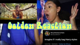 HARRY STYLES GOLDEN MUSIC VIDEO REACTION